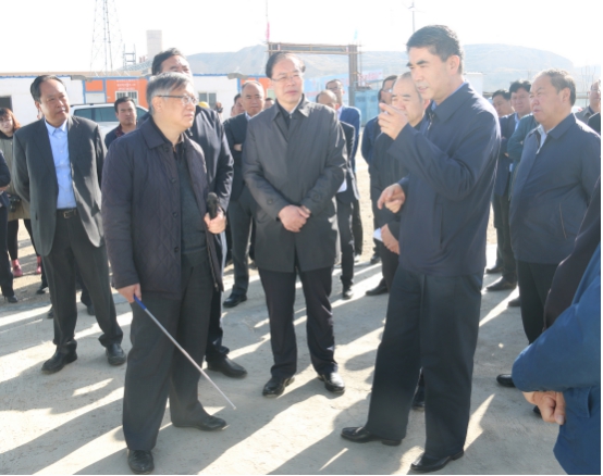 省委副書記、省長王建軍等領導一行視察海東工業(yè)園區(qū)臨空綜合經濟園